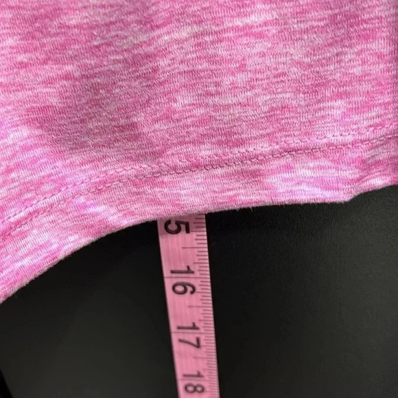 90° By Reflex Athletic shorts,elastic waist,hip pockets,Heathered Cyclamen - Picture 6 of 9